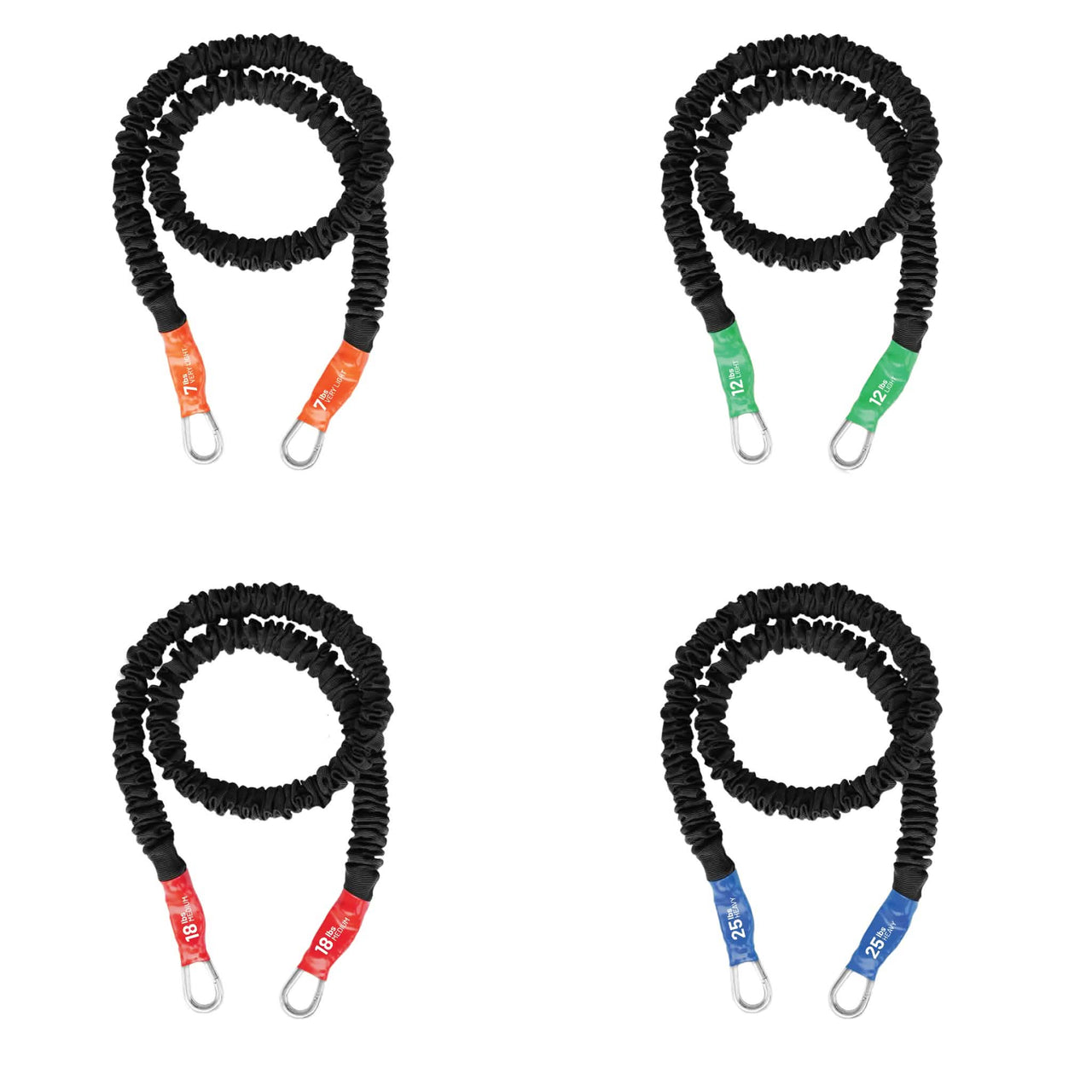 Body Sculpting Band 4-Pack (7lb/12lb/18lb/25lb)