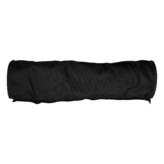 Cloth tube to keep resistance bands as 1 unit when stacked.