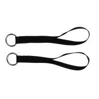 Thumbnail for Stretch band straps for wrist and feet with o-ring to connect resistance bands