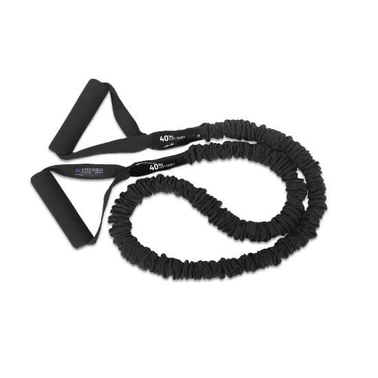 Very heavy covered workout band for men's WOD in the gym and at home.