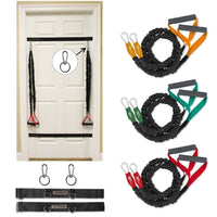 Thumbnail for Home gyms system for strengthening arms and shoulders. Made in America and covered for safety. Compare to Crossover Symmetry Cross Fit Set