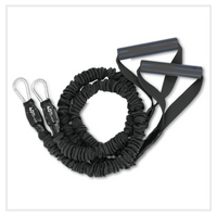 Thumbnail for X-Over Shoulder and Arm Resistance Bands- 6 Pack (3lb/7lb/12lb/18lb/25lb/40lb)