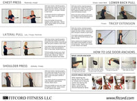 Thumbnail for FitCord Resistance Band- 6 ft Very Heavy (40lb) - FitCord Resistance Bands Covered resistance bands made for tall people for tension training, building muscles, toning, rehabilitation, healthy living, womens health and mens health