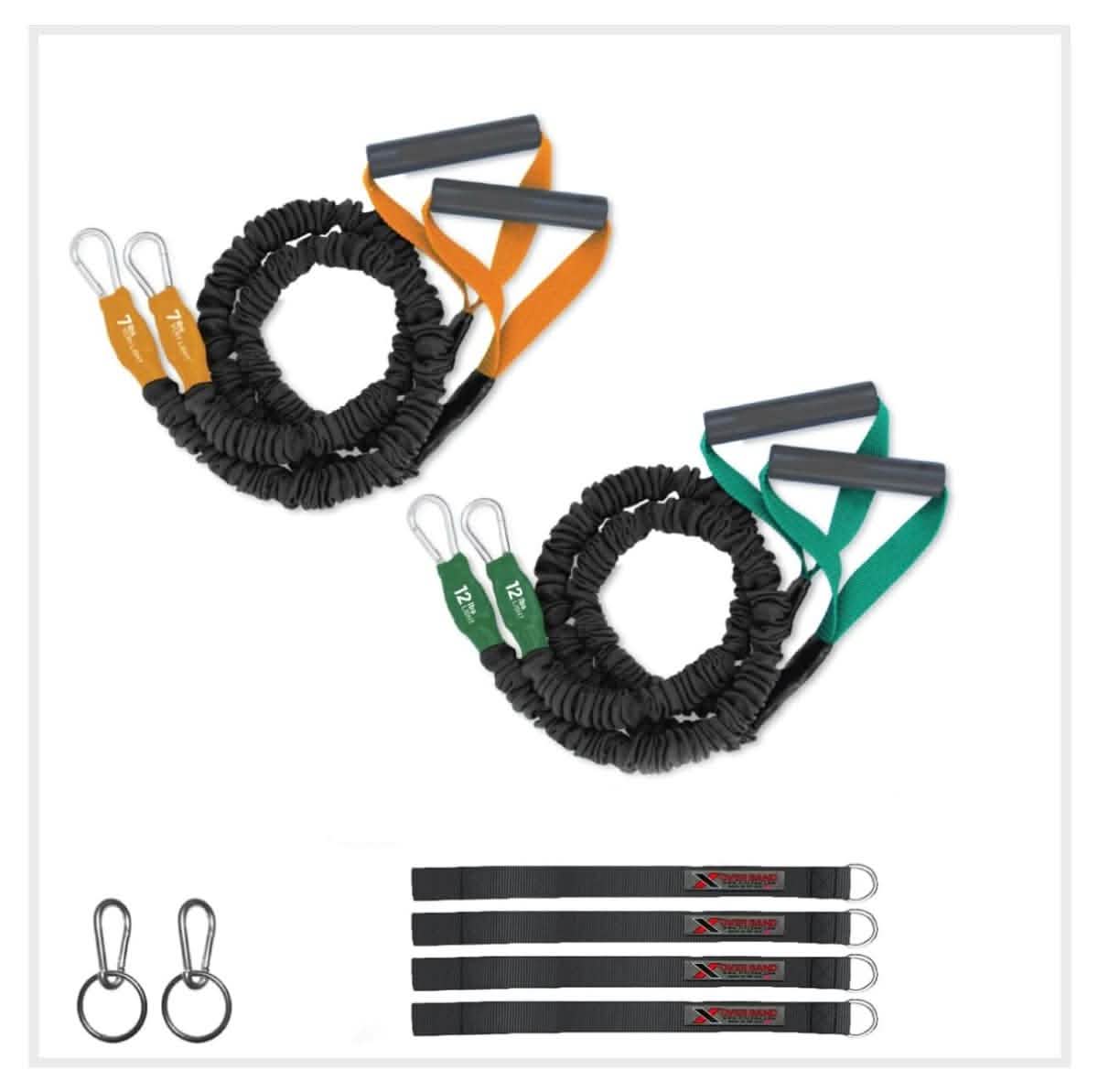X-Over Cable Crossover Style Band Rack Home Gym- Beginner