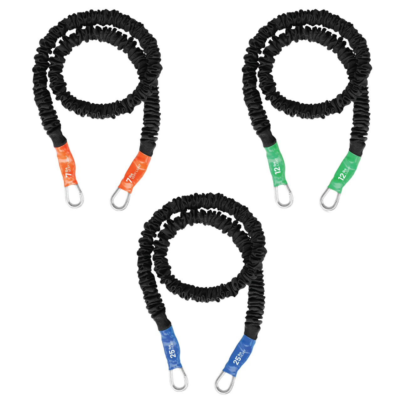 Body Sculpting Band 3-Pack  (7lb/12lb/25lb)