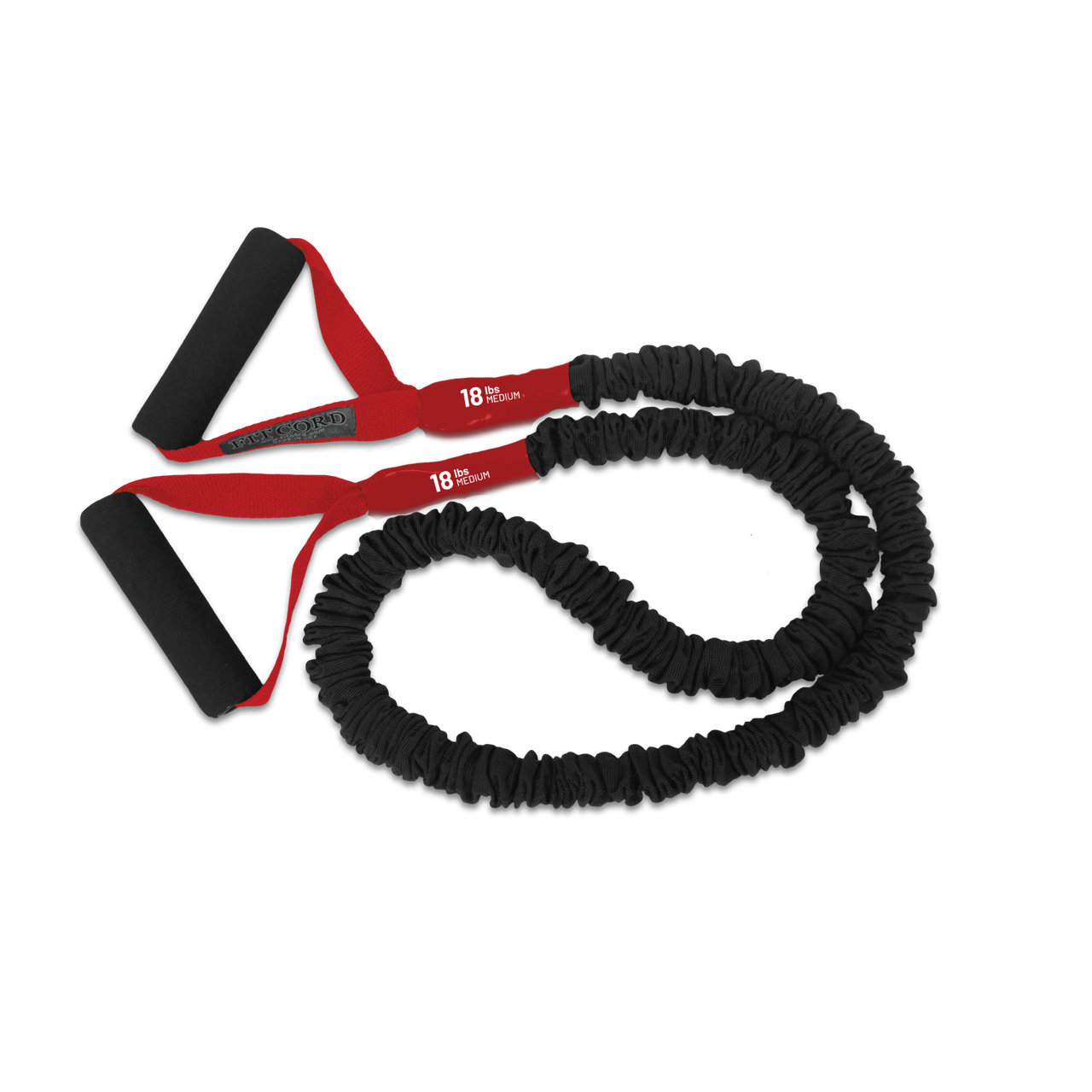 LONG FitCord Resistance Band- 6 ft Medium (18lb)