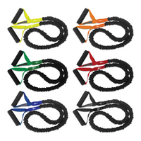 Thumbnail for FitCord Resistance Bands 6-Pack (3lb/7lb/12lb/18lb/25lb/40lb)