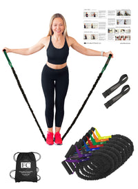 Thumbnail for FitCord Resistance Band Home Gym Options for Home and Travel