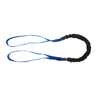 Thumbnail for The perfect therapy band by FitCord is a great alternative to Theraband ribbon and rogue fitness rubber band loops. With the large webbing loops, you will not have the rubber directly on your skin causing pinching. These bands have loops instead of handles for those with a weak grip, or to put your foot in for knee rehab. Perfect for adding resistance to push ups as well. 