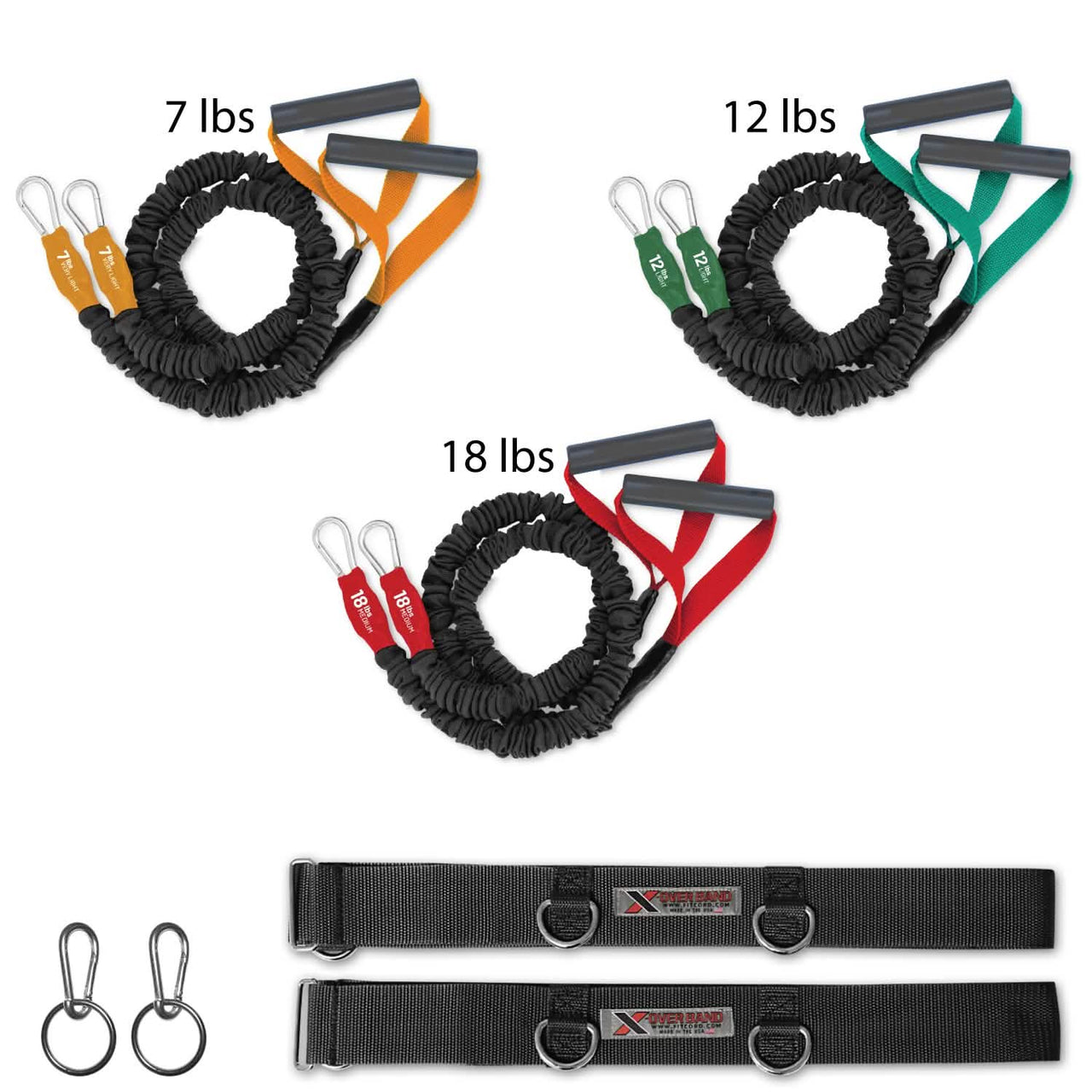 X-Over Cable Crossover Style Band Rack Home Gym- Intermediate 1