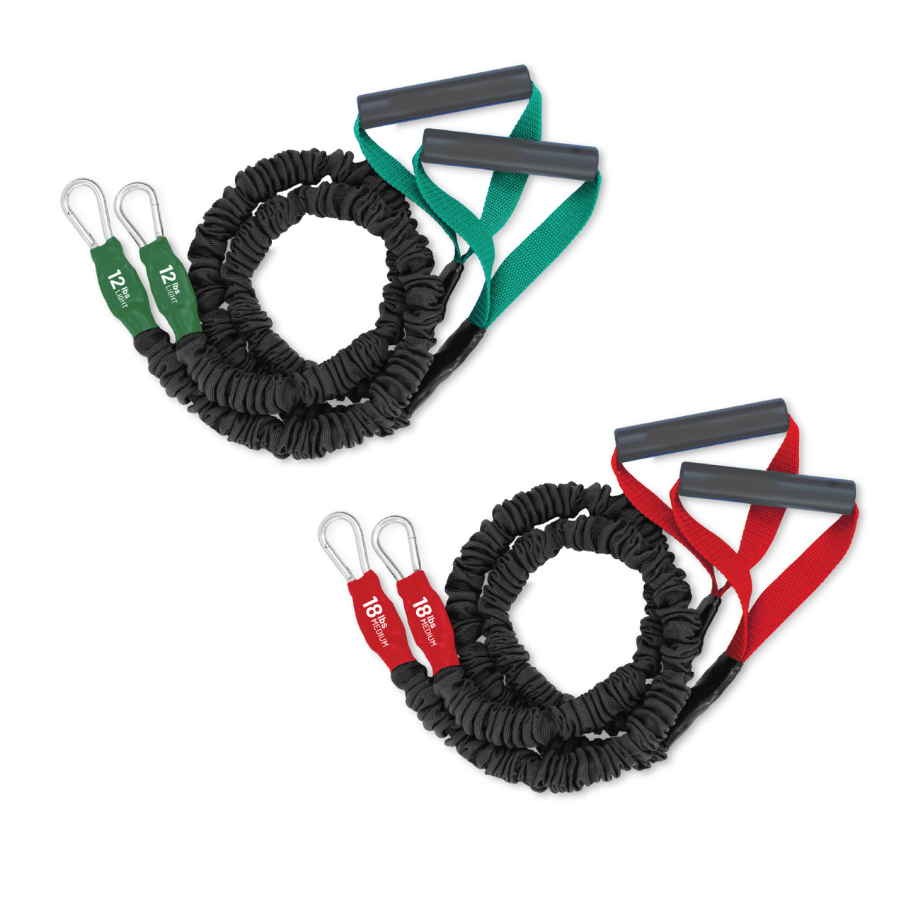 X-Over Resistance Bands 2-Pack (12lb/18lb)