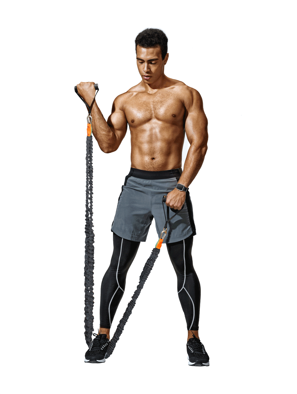 Full Body Exercise Bands for All Fitness Levels FitCord Resistance Bands