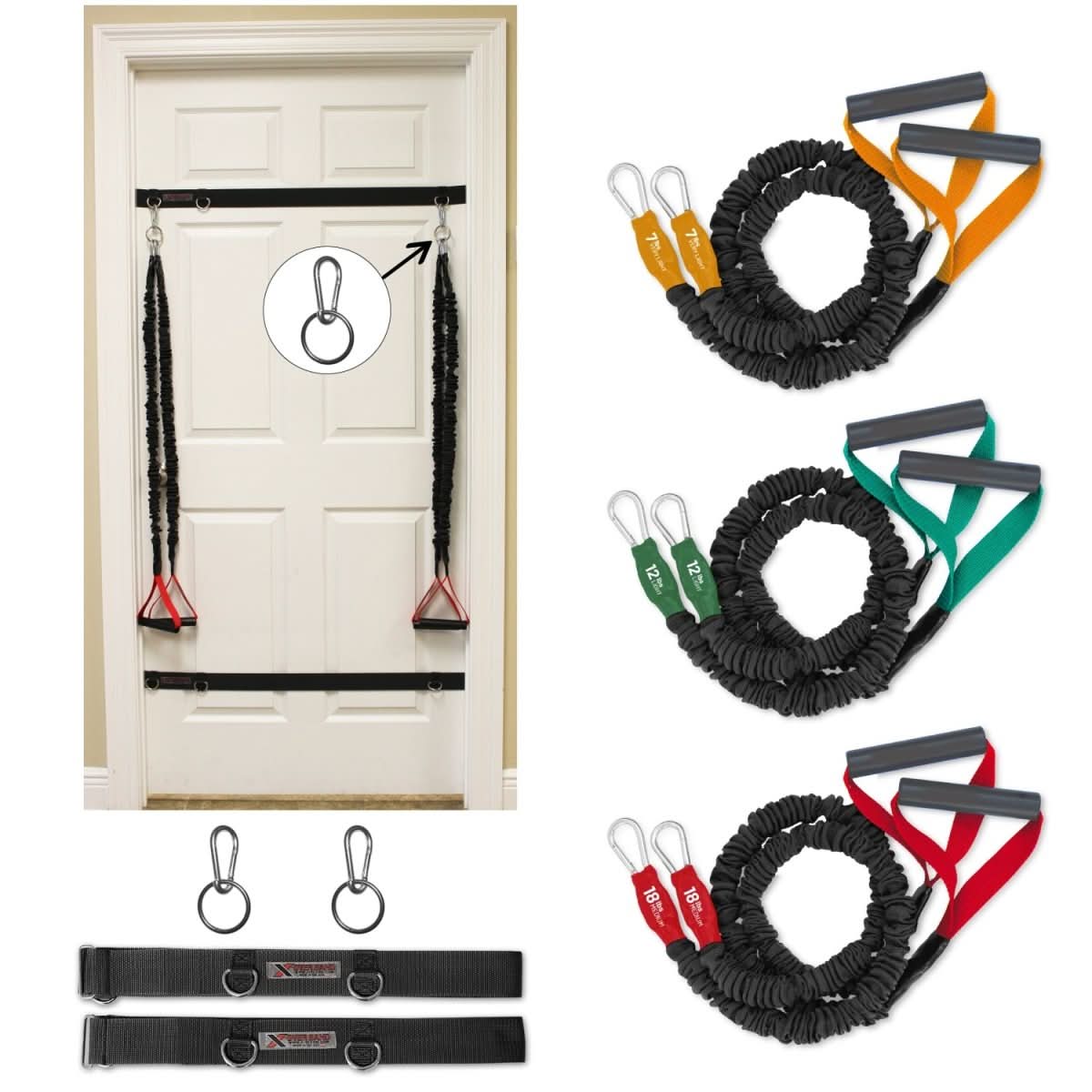 Home gyms system for strengthening arms and shoulders. Made in America and covered for safety. Compare to Crossover Symmetry Cross Fit Set