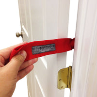 Thumbnail for Sturdy Loop Door Anchor easy to install, wont slip, quick set up, easy to travel with, fits in any interior door frame without damaging the door