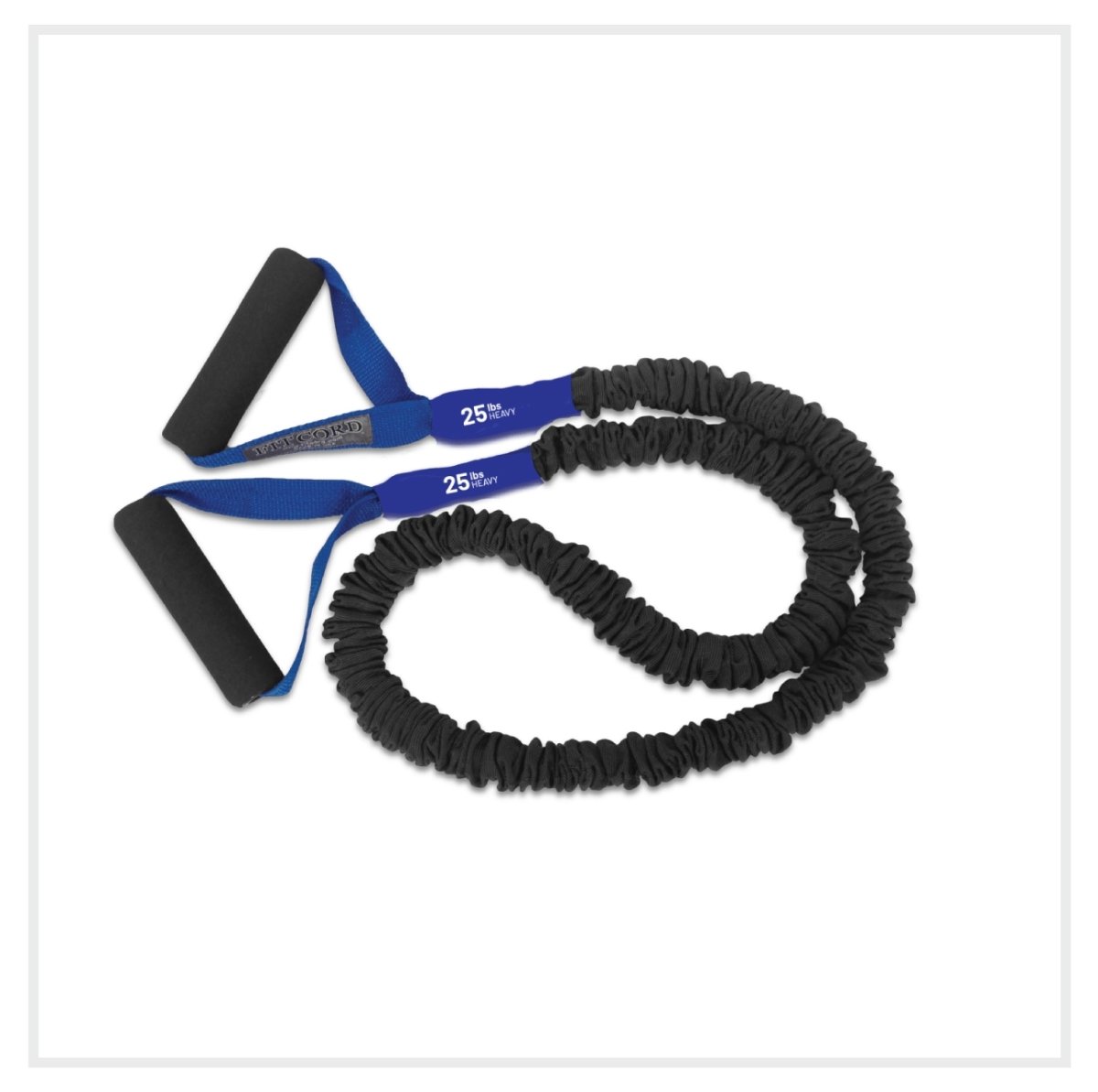 LONG FitCord Resistance Band- 6ft  Heavy (25lb)