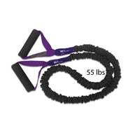Thumbnail for Livin Guide FitCord Resistance Band- Ultra Heavy (55lb) best resistance bands made in USA and covered for safety - FitCord Resistance Bands