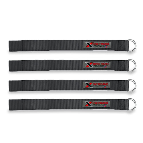 Power Rack Anchors for Resistance Bands - Set of 4