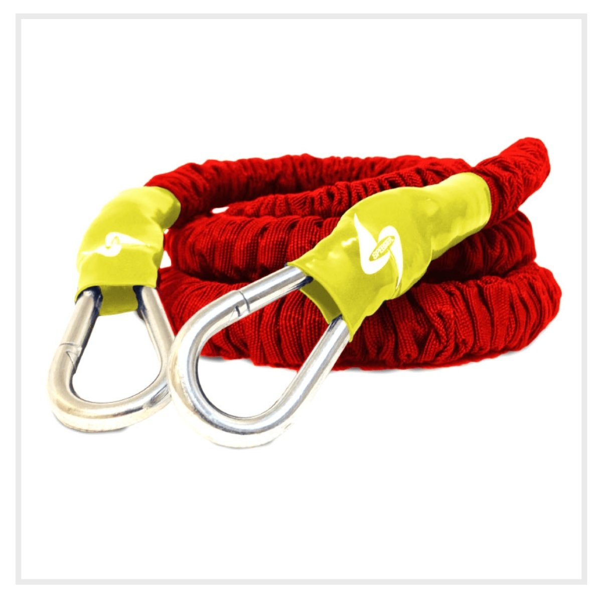 Rocket Bungee- Medium (10ft) best resistance bands made in USA and covered for safety - FitCord Resistance Bands