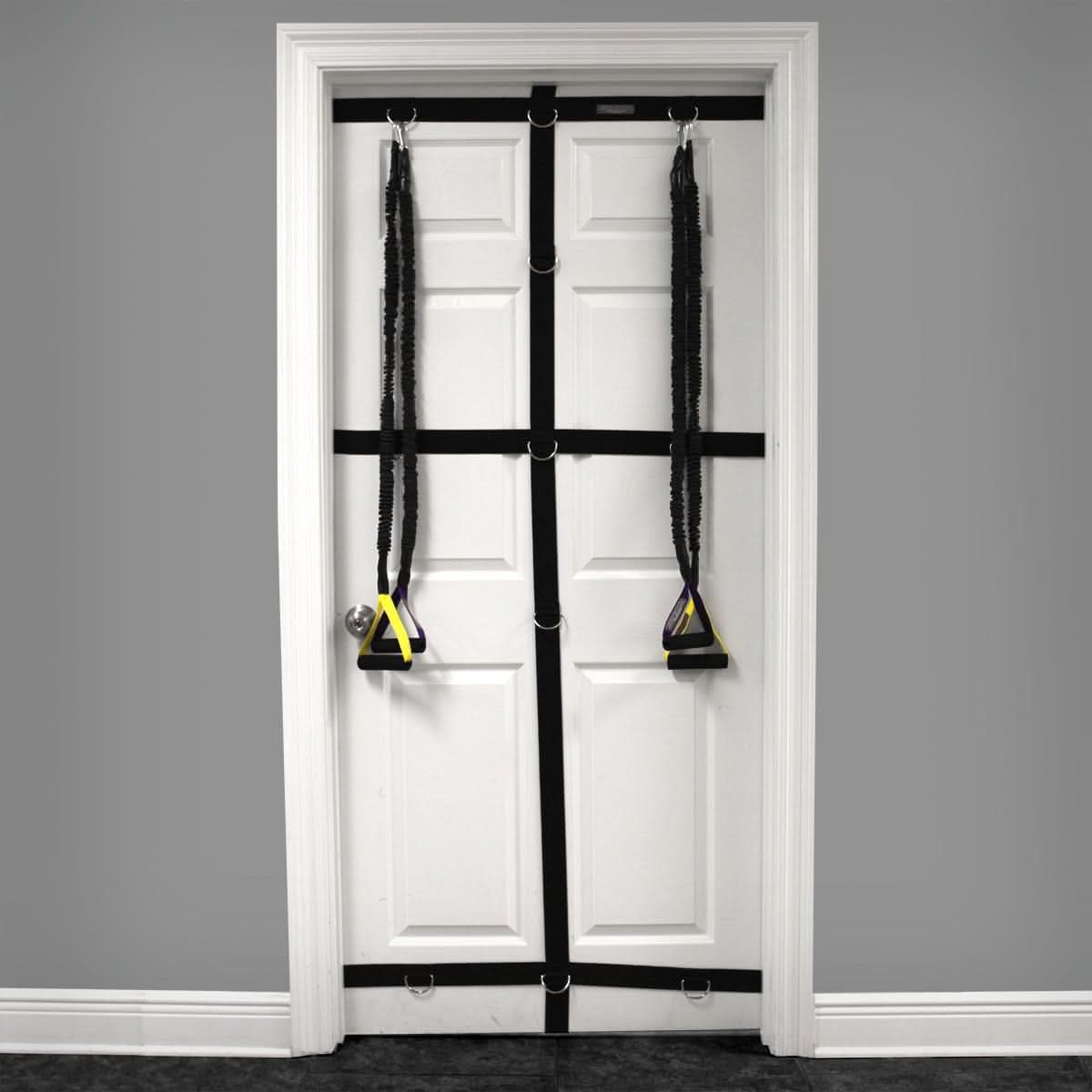 Heavy Duty Over The Door Resistance Band Holder Ultimate Door
