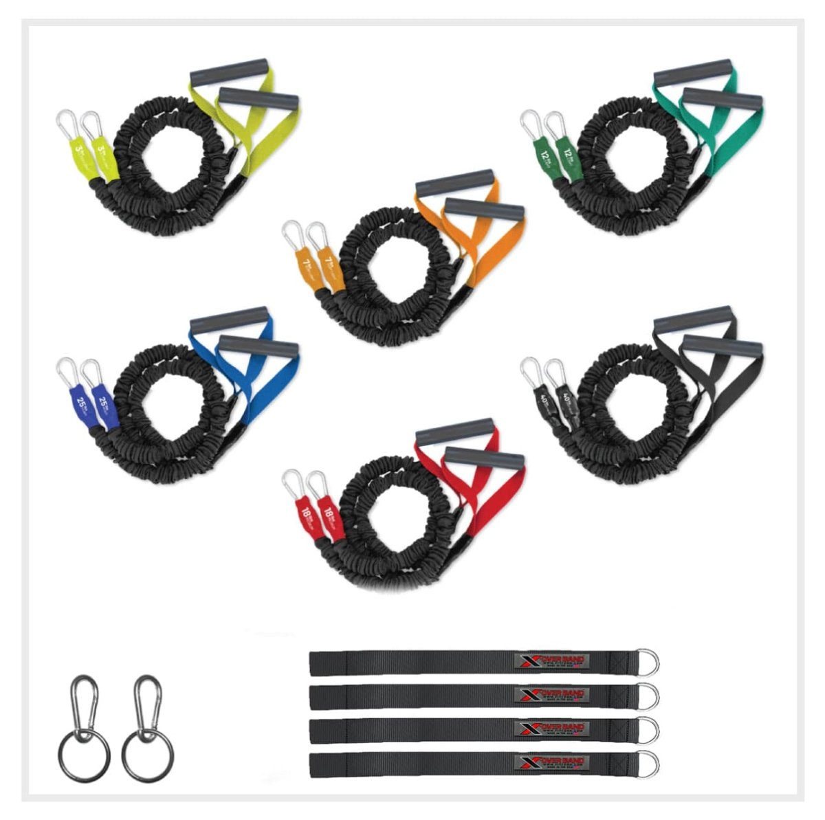 X-Over Cable Crossover Style Band Rack Home Gym- Champion