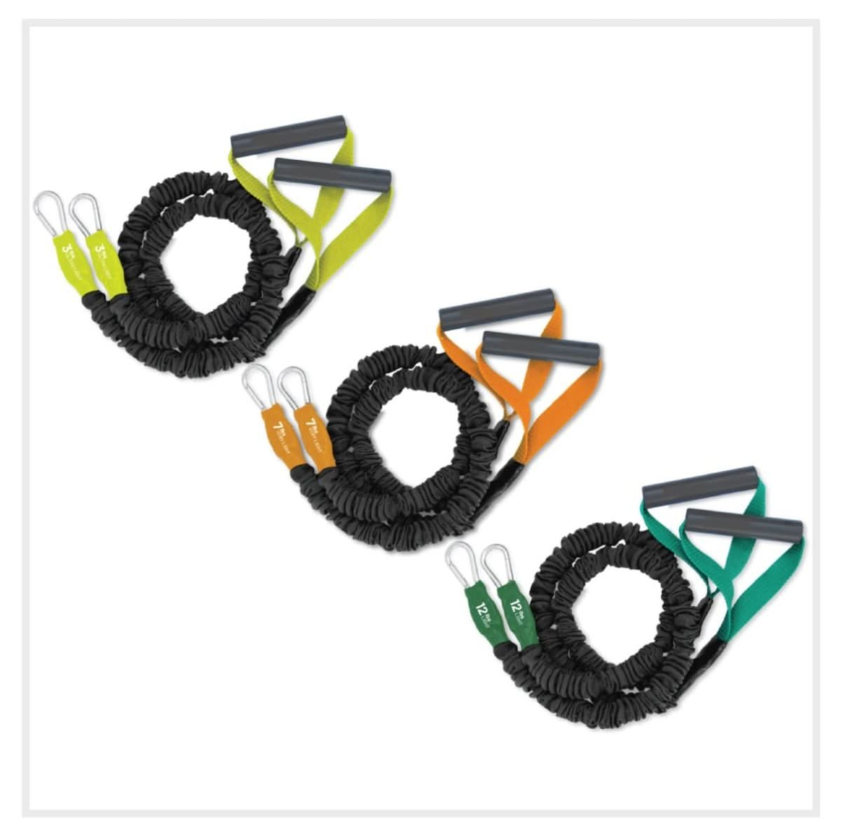 X-Over Resistance Bands  3-Pack (3lb/7lb/12lb)